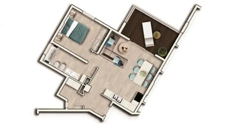 Feel-Good-Oasis Apartment Playa Paraiso